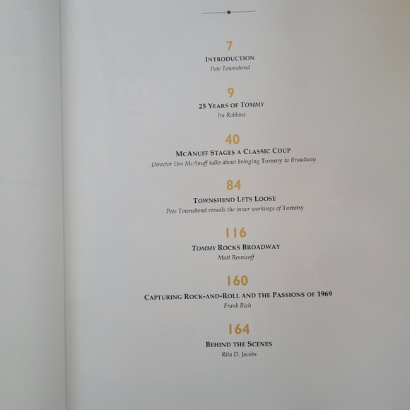 The Who's Tommy hardcover book - Picture 7 of 12